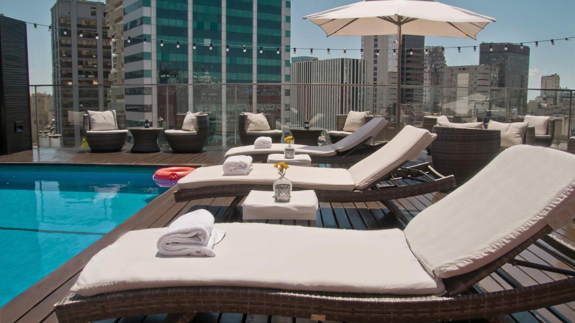 725 Continental Hotel Buenos Aires Bagian luar foto Rooftop pool